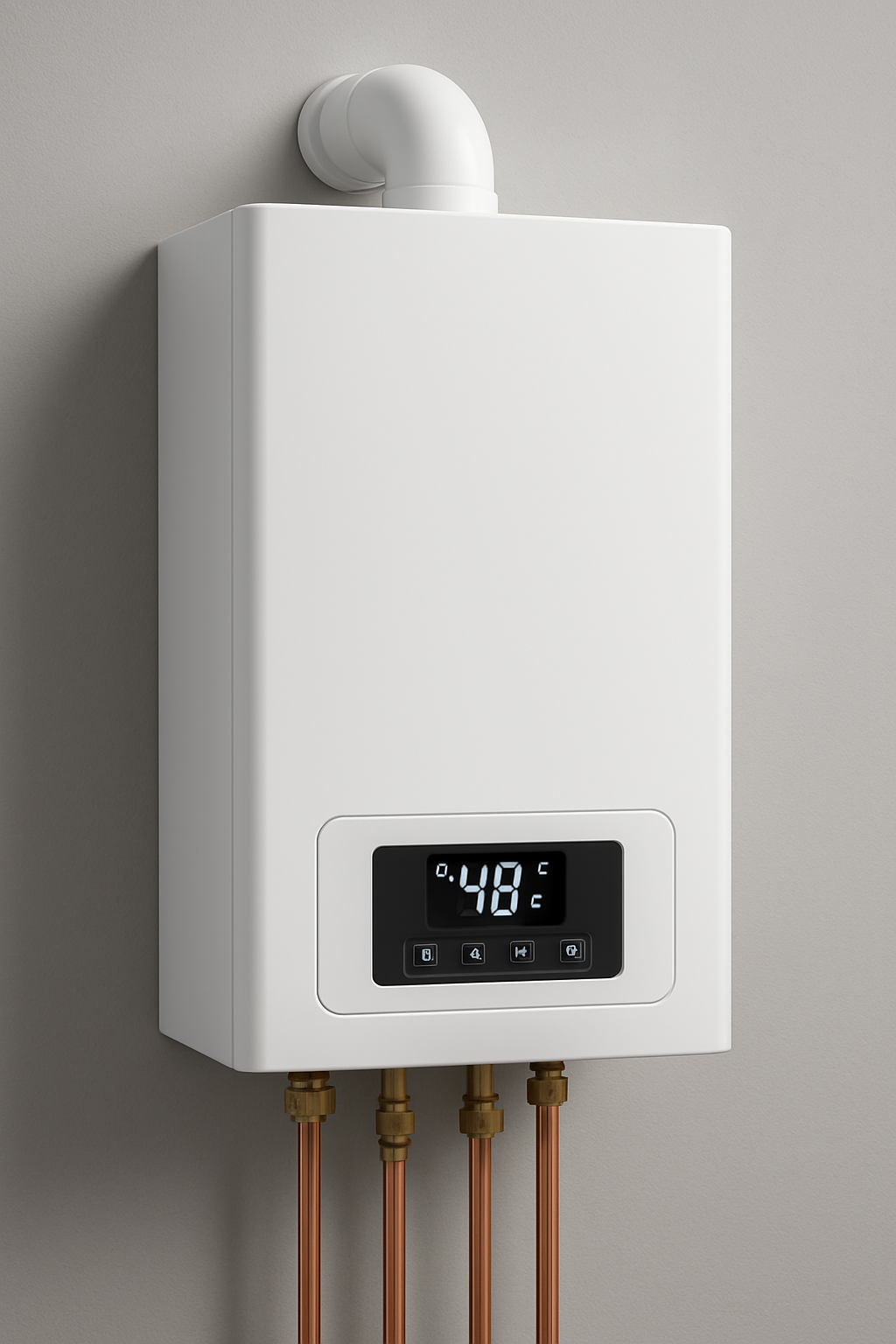 Chaudière à condensation moderne